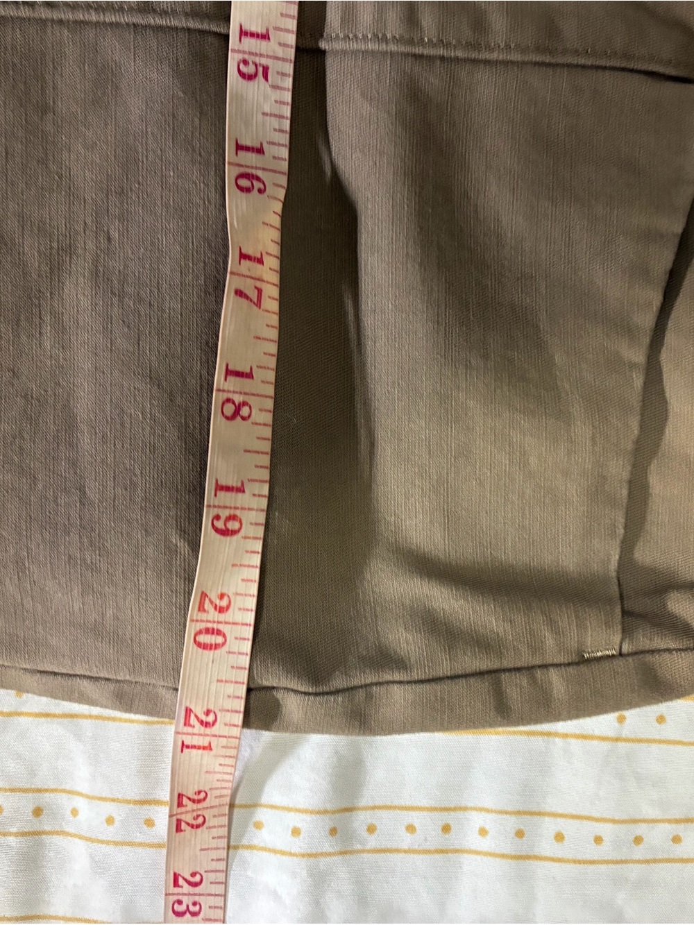 Duluth Trading Co Olive Wide-Leg Utility Jeans - Picture 13 of 14